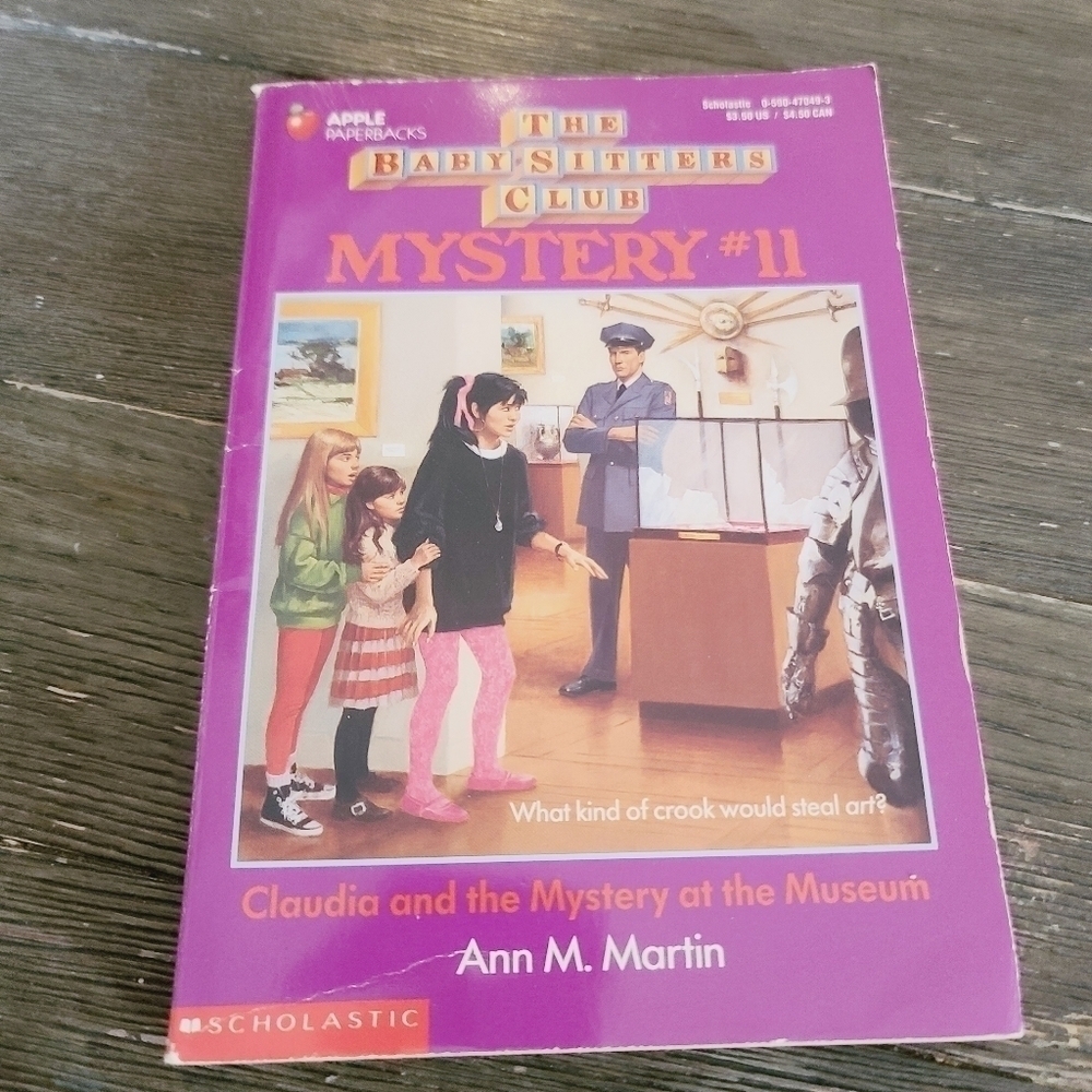 Vintage 90s The Babysitters Club Mystery #11 Scholastic Paperback Book